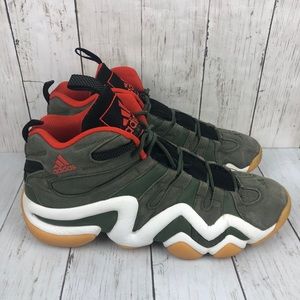 Adidas Crazy 8 KB8 Green Basketball Sneakers